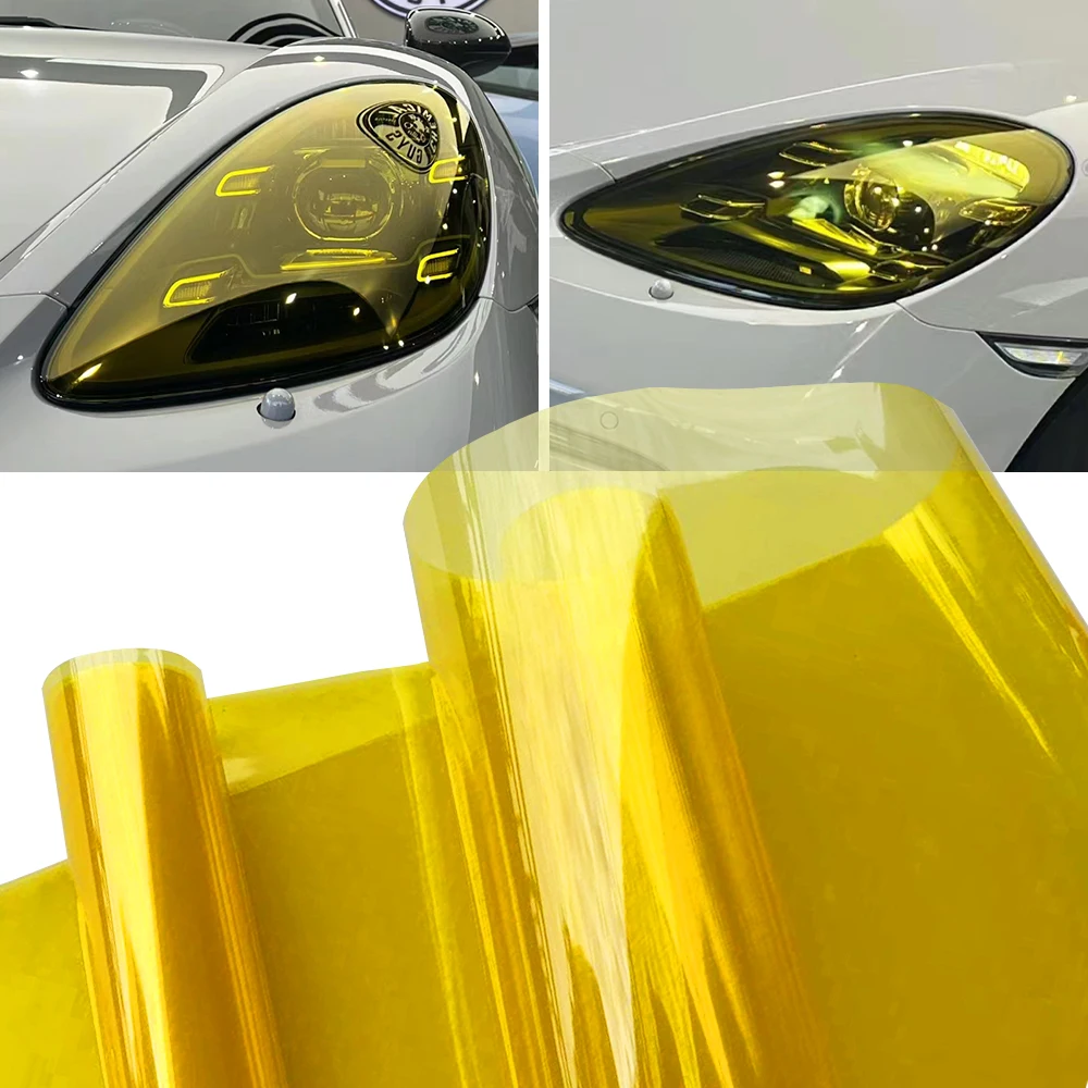 Auto Car Light Headlight Taillight Tint Vinyl Film Sticker Motorcycle Waterproof Film Diy Whole Car Decoration headlight film cover