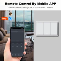 Tuya zigbee Smart Wall Light Switch No Neutral Wire No Capacitor Required 1 2 3 4 Gang Voice Control work With Alexa Google Home - Image 3