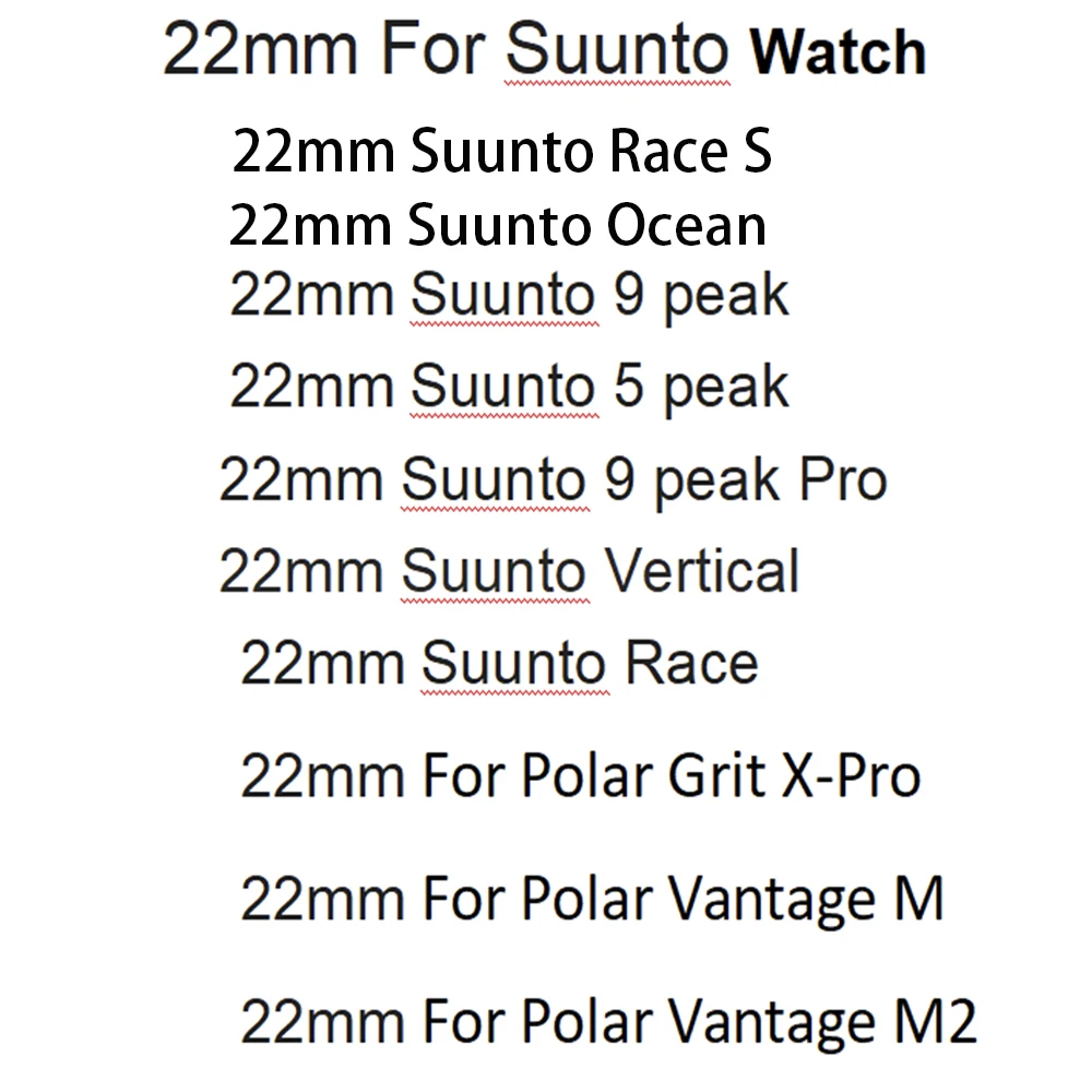 Breathable 22mm Silicone Watch Strap - Ocean Vertical Series