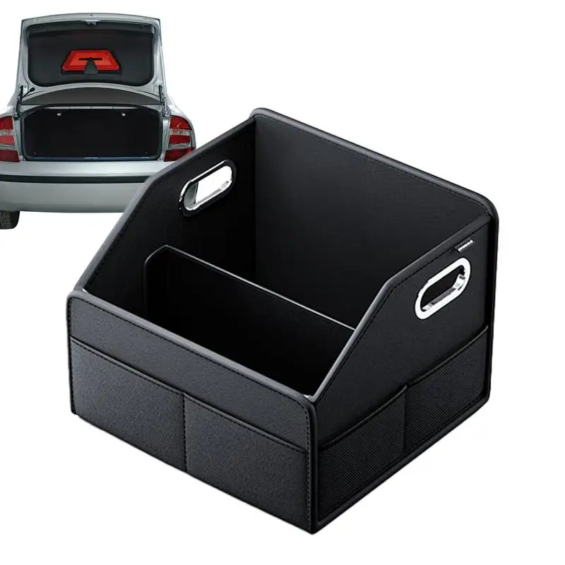 

Car Organizer Trunk Storage Bag Large Capacity Auto Multiues Tools Storage Box Bag Stowing Tidying Car Trunk Organizer Bag