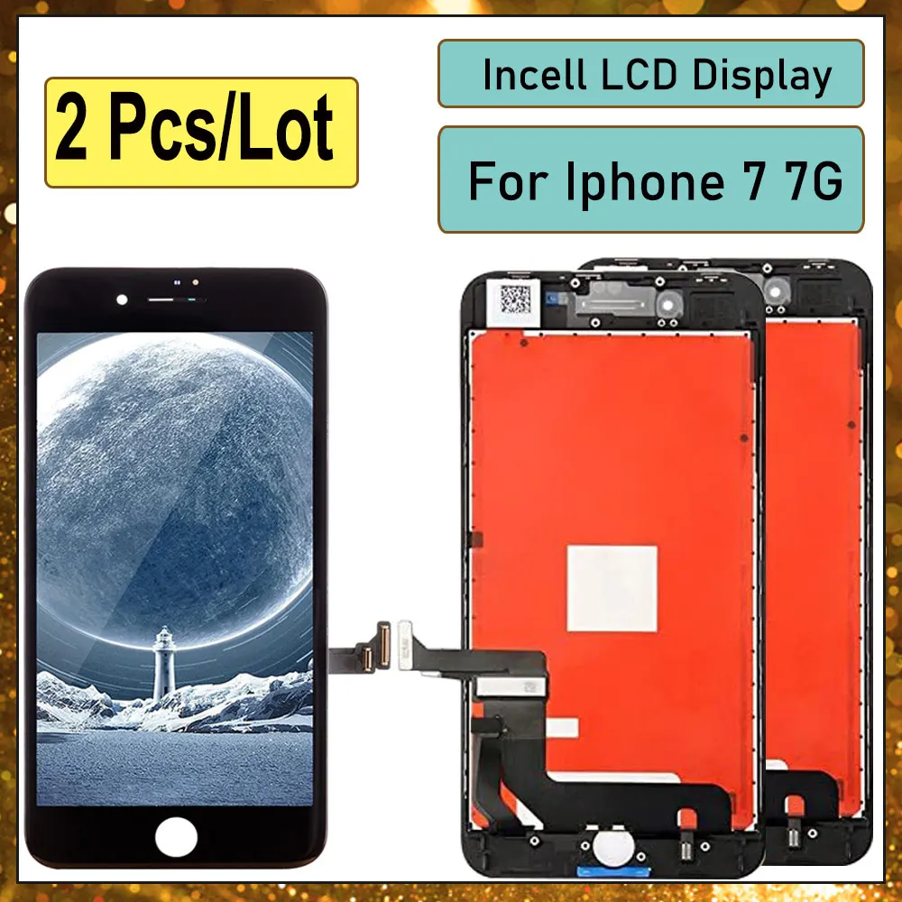 

2 шт./партия, сенсорный экран для iPhone 7 7 7G