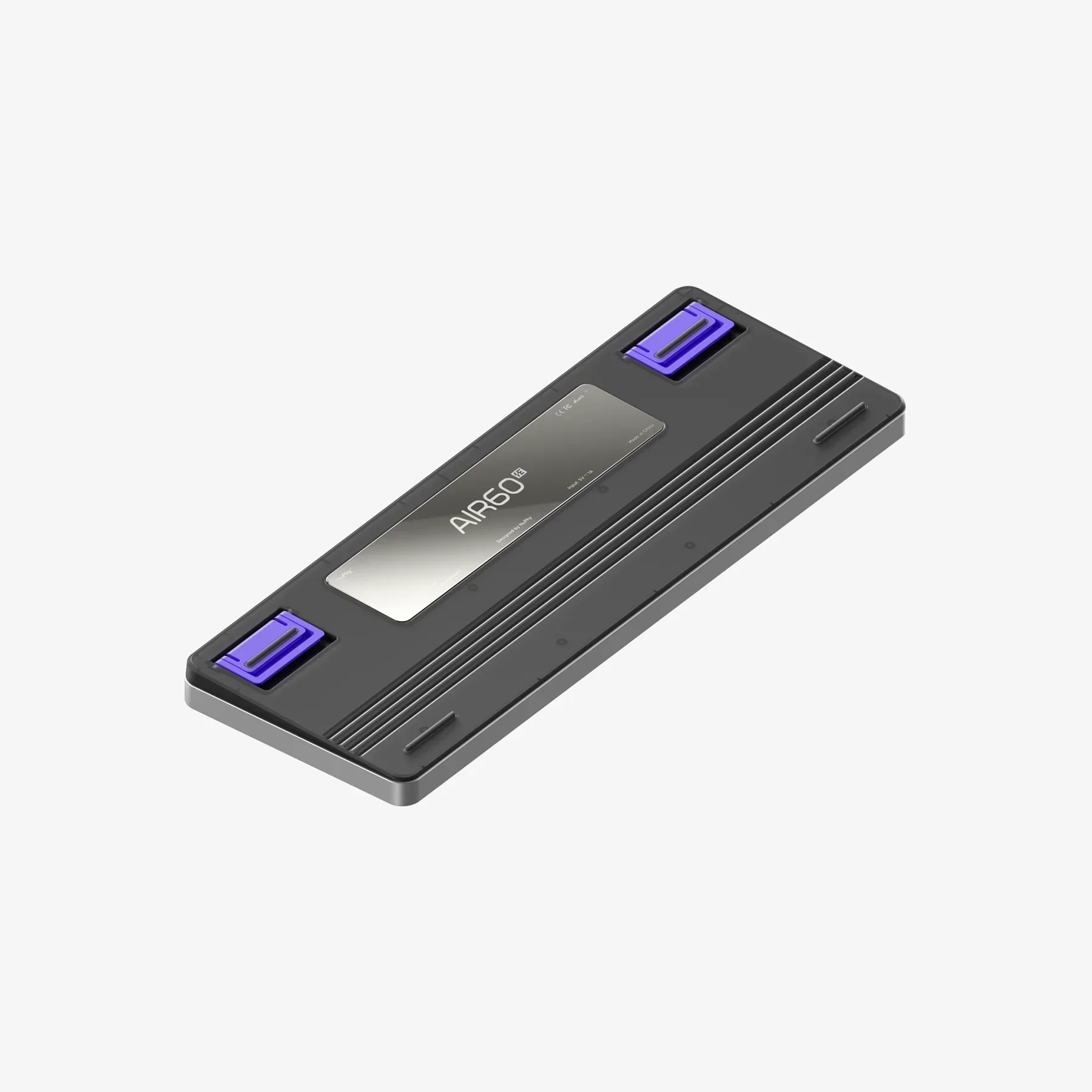 Nuphy Air60 HE 유선 마그네틱 게이밍 키보드, 61키 래피드 트리거, 60% 컴팩트, 작동 포인트 조절 가능, 8K Hz 폴링 레이트