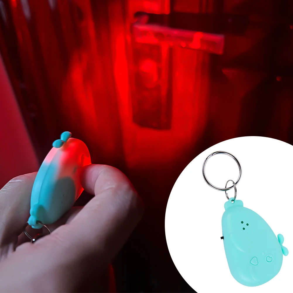 Whale Whistle Sound Anti-Lost Alarm Key Finder Locator Portable Pet Child Anti-Theft Locator With LED Flashlight