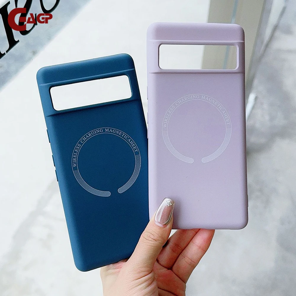 Magsafe Silky Liquid Soft Silicone Shockproof Case