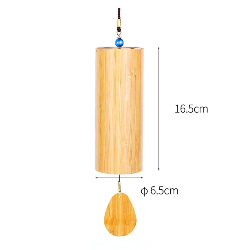 Chakra Chime Bamboo Meditation Chimes For Outdoors Wind Chime Sound Instruments Chimes Set C Chord Decoration 6