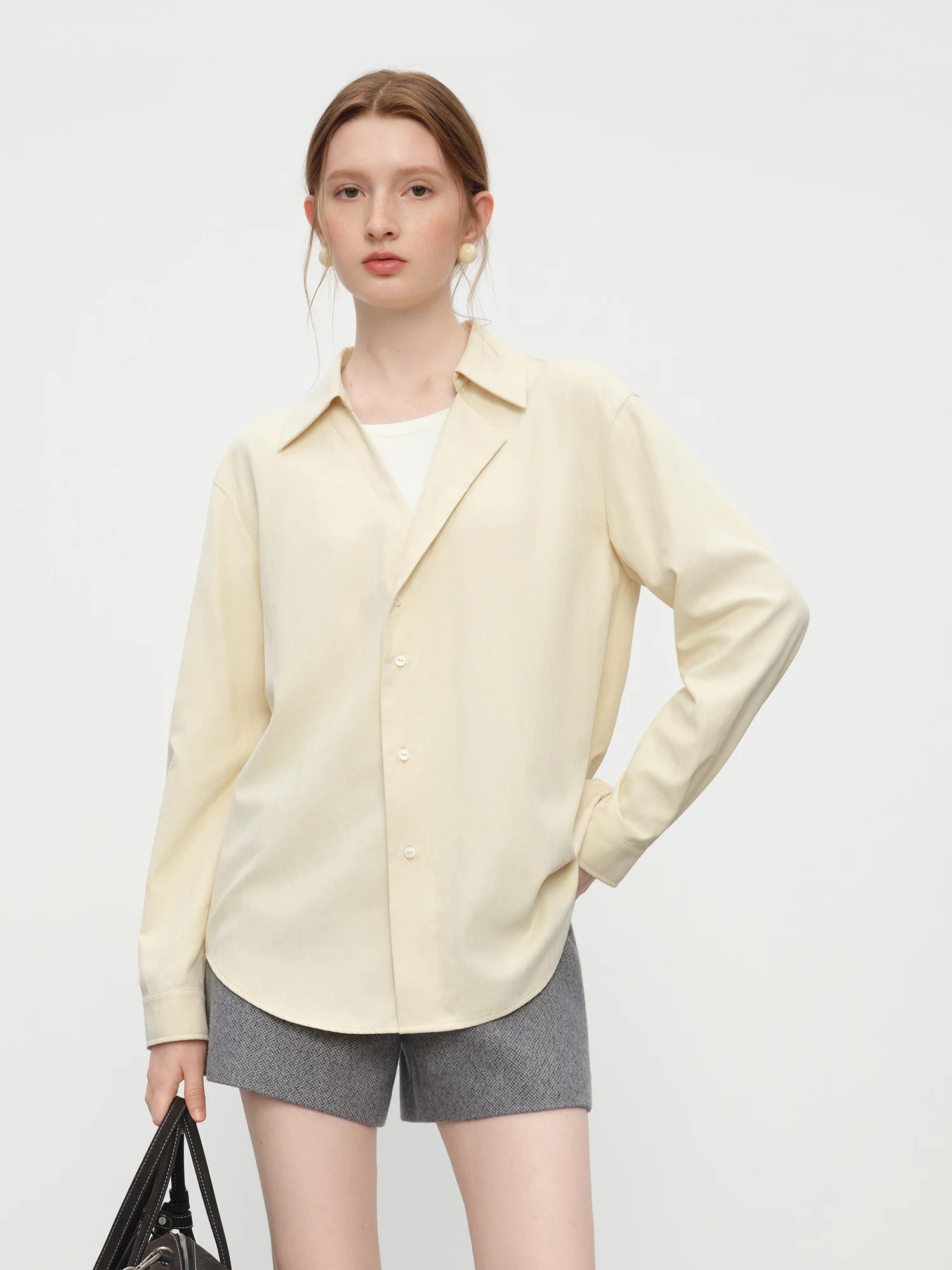 FSLE 2025 Winter Women Retro Two-Tone Layered Shirt - Long Sleeve Collared Top with False Two-Piece Design for Casual Layering - AliExpress 200000345 FSLE 2025 Winter Women Retro Two-Tone Layered Shirt - Long Sleeve Collared Top with False Two-Piece Design for Casual Layering - AliExpress 200000345