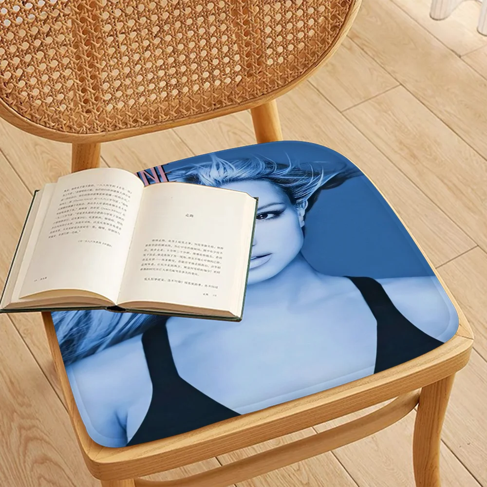 Singer Britney Spears Cushion Mat Nordic Printing Chair Cushion Soft Office Car Seat Comfort Breathable 45x45cm Sofa Cushion 3