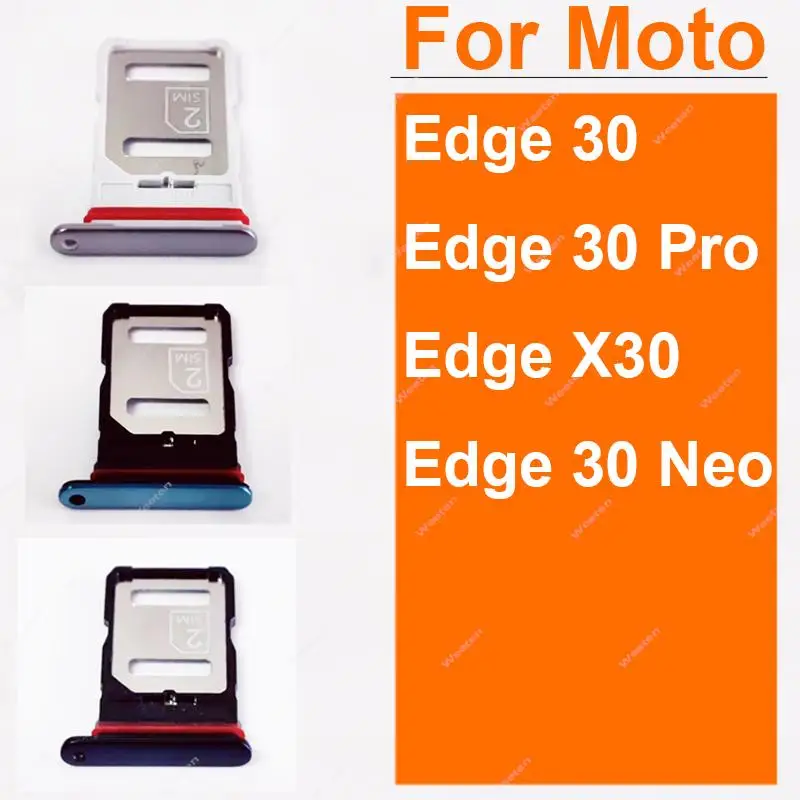 Tiroir Carte SIM Double Pour Motorola Edge 30 Neo - Noir, Universel