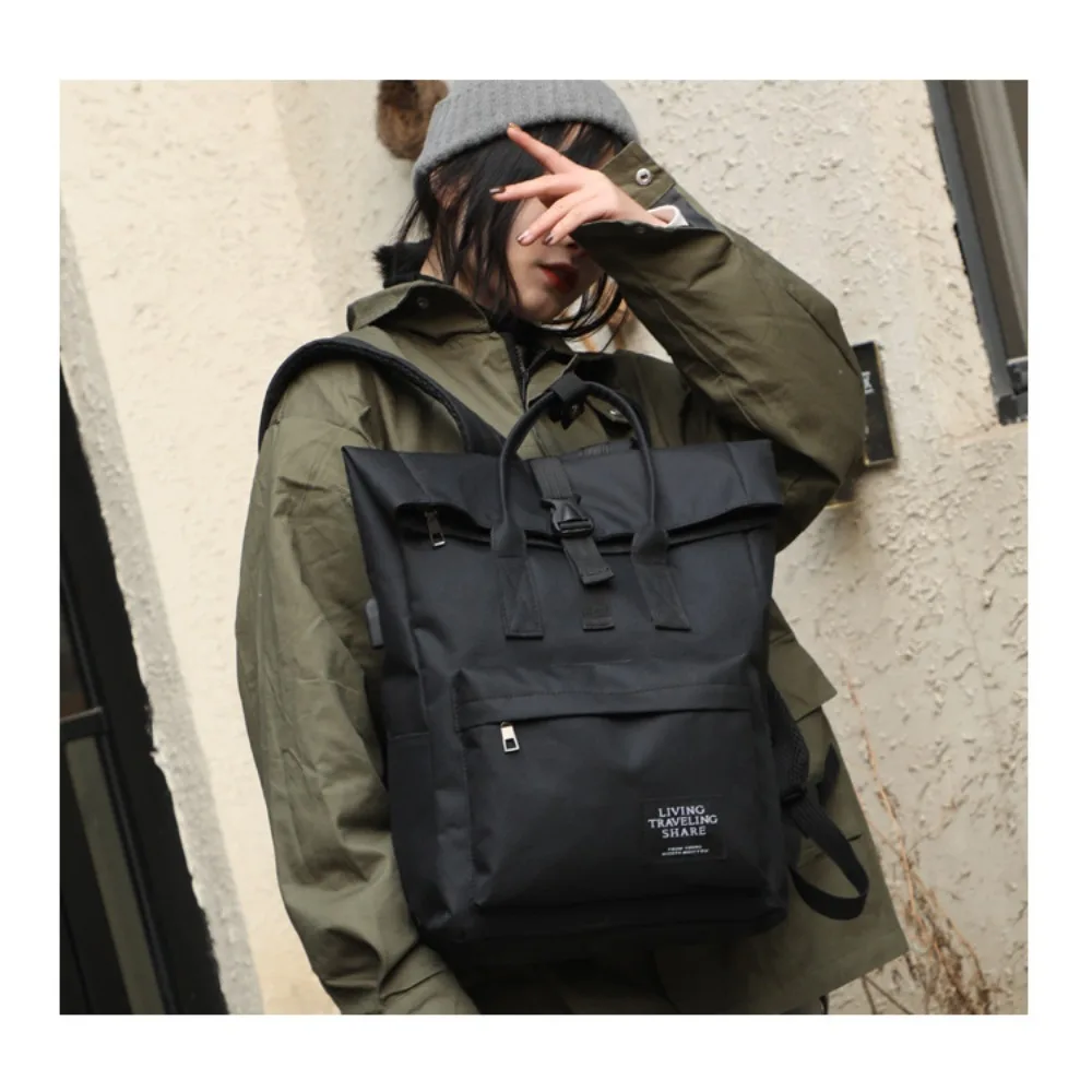 2024 Fashion School Bag Women’s Backpack Korean Version Campus Forest College Style Men’s and Women’s Computer Bag 4