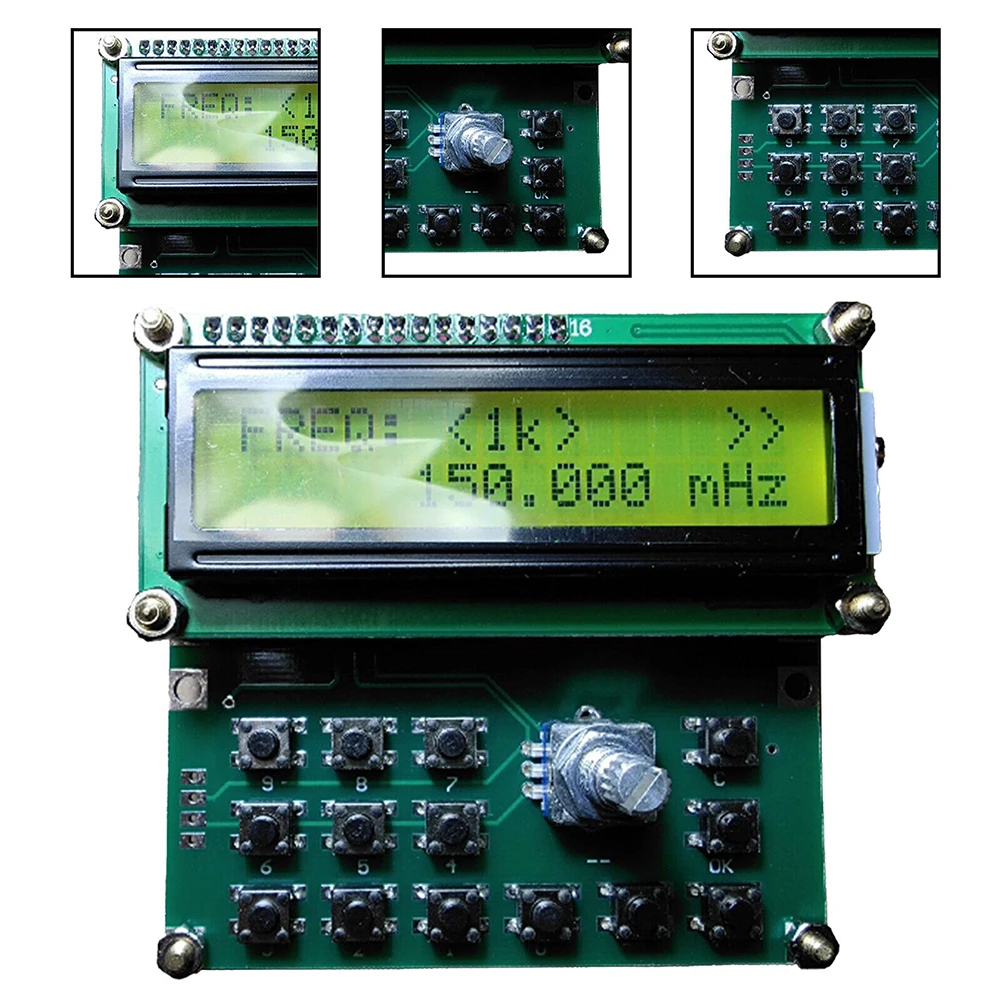 RF Signal Generator RF Frequency Generator Board LED Display 35-4000MHZ ADF4351 80*75*30mm Tool  Accessories 5