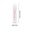 Classic Temperature Wall Indoor Outdoor Weather Temperature Large Numbers Wall Mount Temperature Gauge for Garden Wall Homes 6