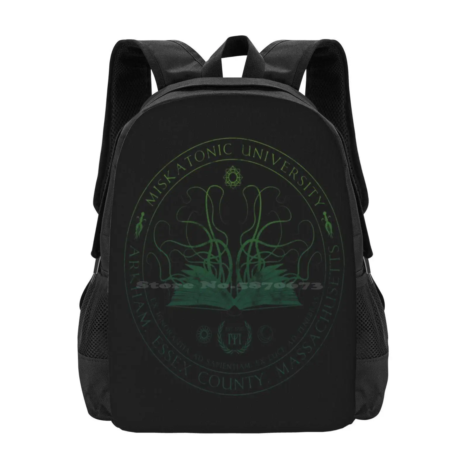 

Сумка Miskatonic Sigil (яд) для мужчин и женщин, рюкзак для девочек-подростков, Miskatonic Lovecraft University arкхэм, Массачусетс