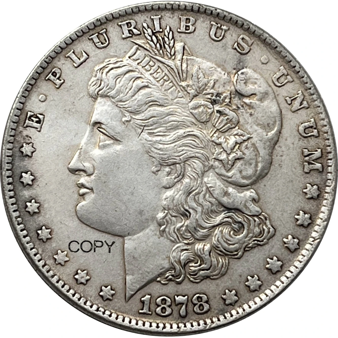 Untied States Of America 1 One Dollar Morgan Dollar 1889 Cupronickel Silver  Plated Copy Coins - Non-currency Coins - AliExpress