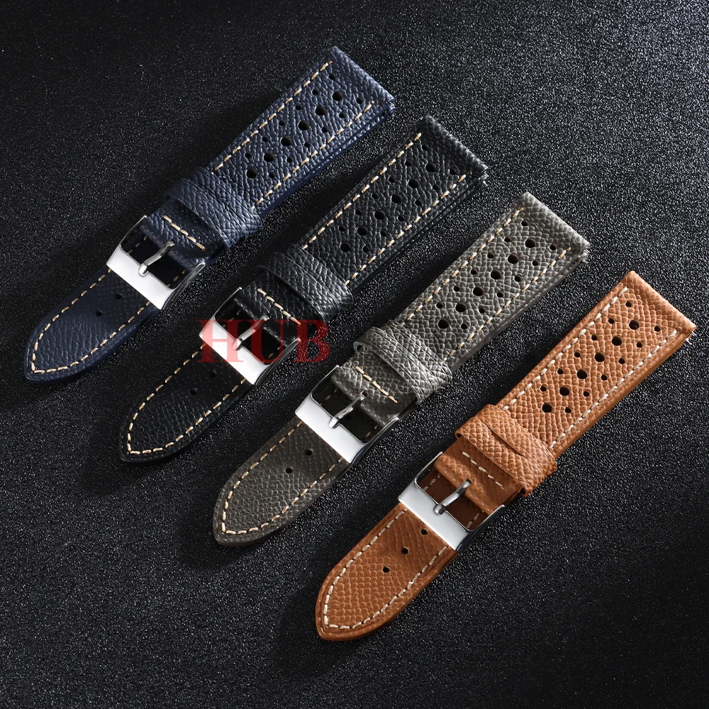 Vintage Leather Quick Release Watch Strap - Universal Breathable Cowhide Band
