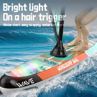 Remote Control Speedboat 2.4G RC Sailing Boat Dazzling Swing Kayak Paddle Racing Boat Competitive Steering Model Birthday Gift 4