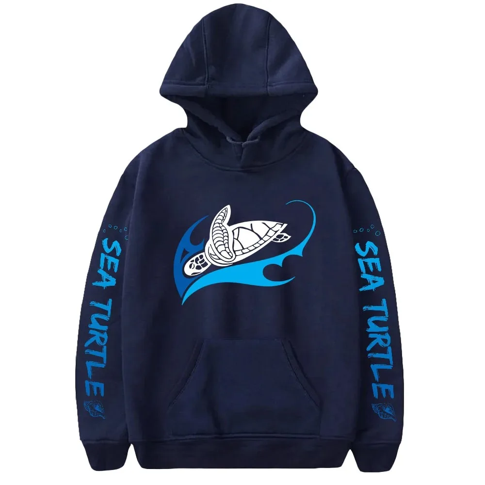 nova chegada mar tartaruga pattern2 hoodies das mulheres dos homens de manga longa com capuz camisolas venda quente roupas 2024