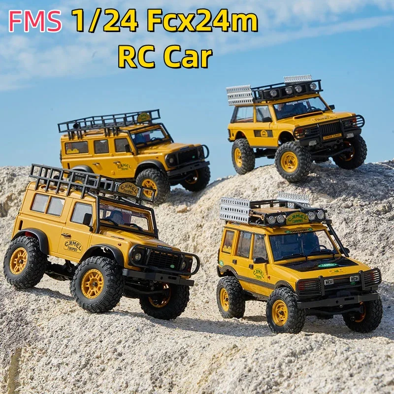 Fcx24mランドローバーキャメルtrophy Edition、rtr rc、1:24
