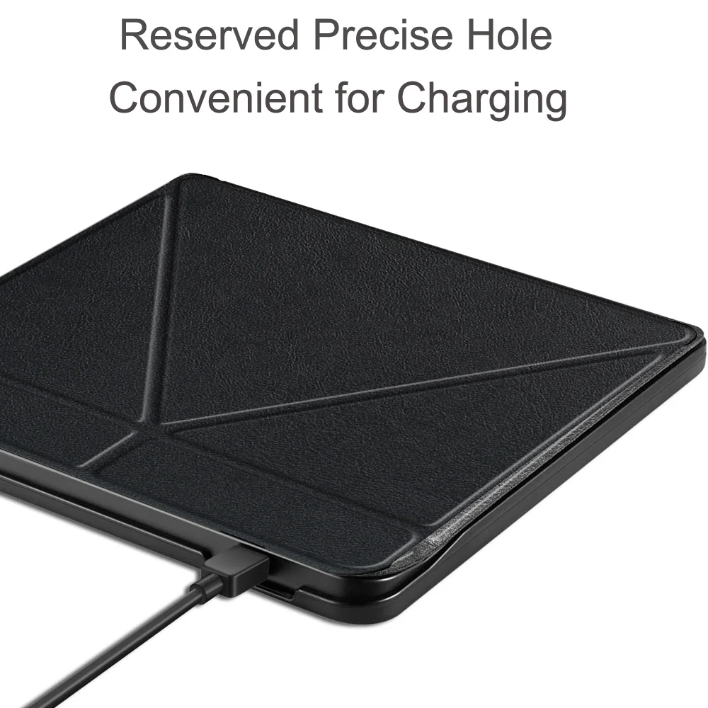 Premium Leather Origami Stand Case