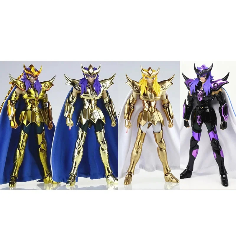 

In Stock JM.MST Saint Seiya Myth Cloth EXM/EX Scorpio Milo with Phoenix Ikki Head 24K/OCE/Dark Gold Knights Zodiac Action Figure