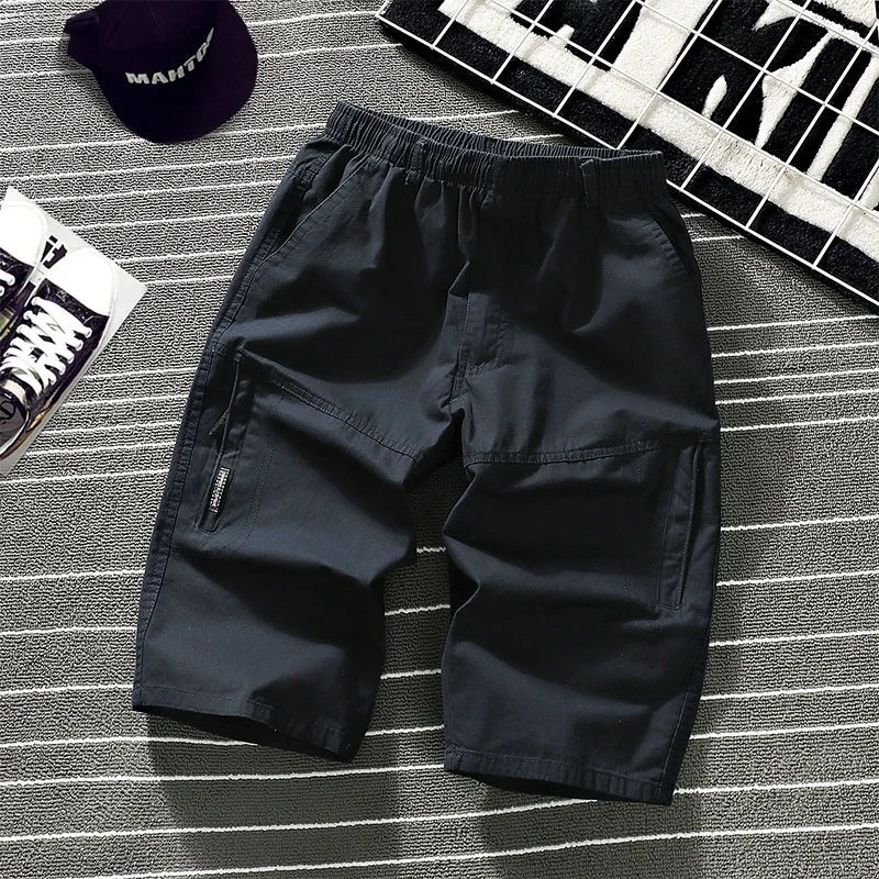 Summer Shorts Men's Overalls Large Size Cotton Casual Sports High Quality Cotton Men's Wear Work Tactical Army Knee Pants