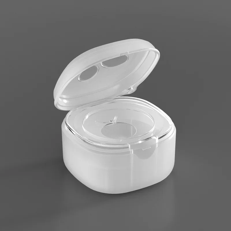 만화 아기 젖꼭지 홀더 BPA 무료 식품 학년 실리콘 젖꼭지 상자 젖꼭지 보관 케이스 방진 노리개 컨테이너 상자