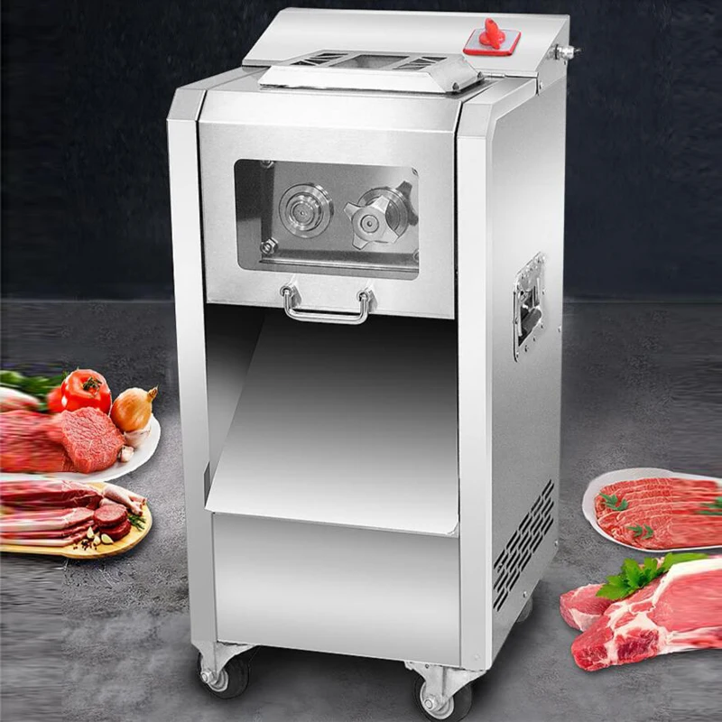 Electric Fully Automatic Cooked Meat Bacon Sausage Slicer Slicer