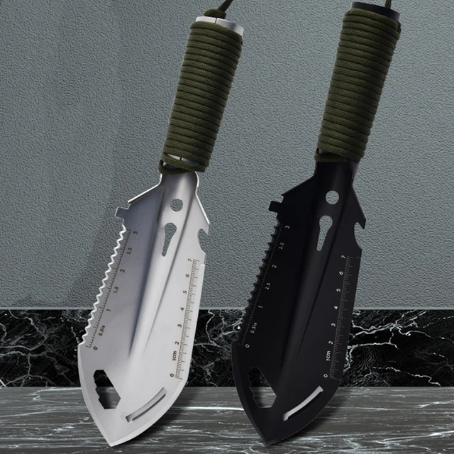 Folding Shovel Gardening Tools Tool Garden Small Hand Multifunctional Work Survival Mini Utensils Accessories Tourist Spatula 6
