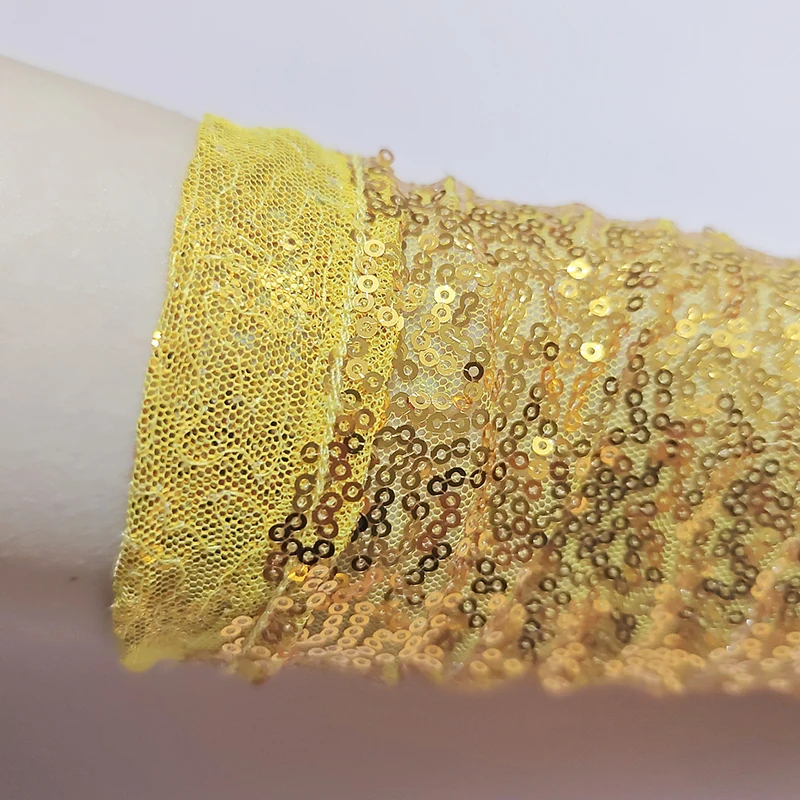 1 Pair Glitter Sequin Women Long Hook Finger Gloves Carnival Party Performance Opera Elbow-length Fingerless Sexy Mittens