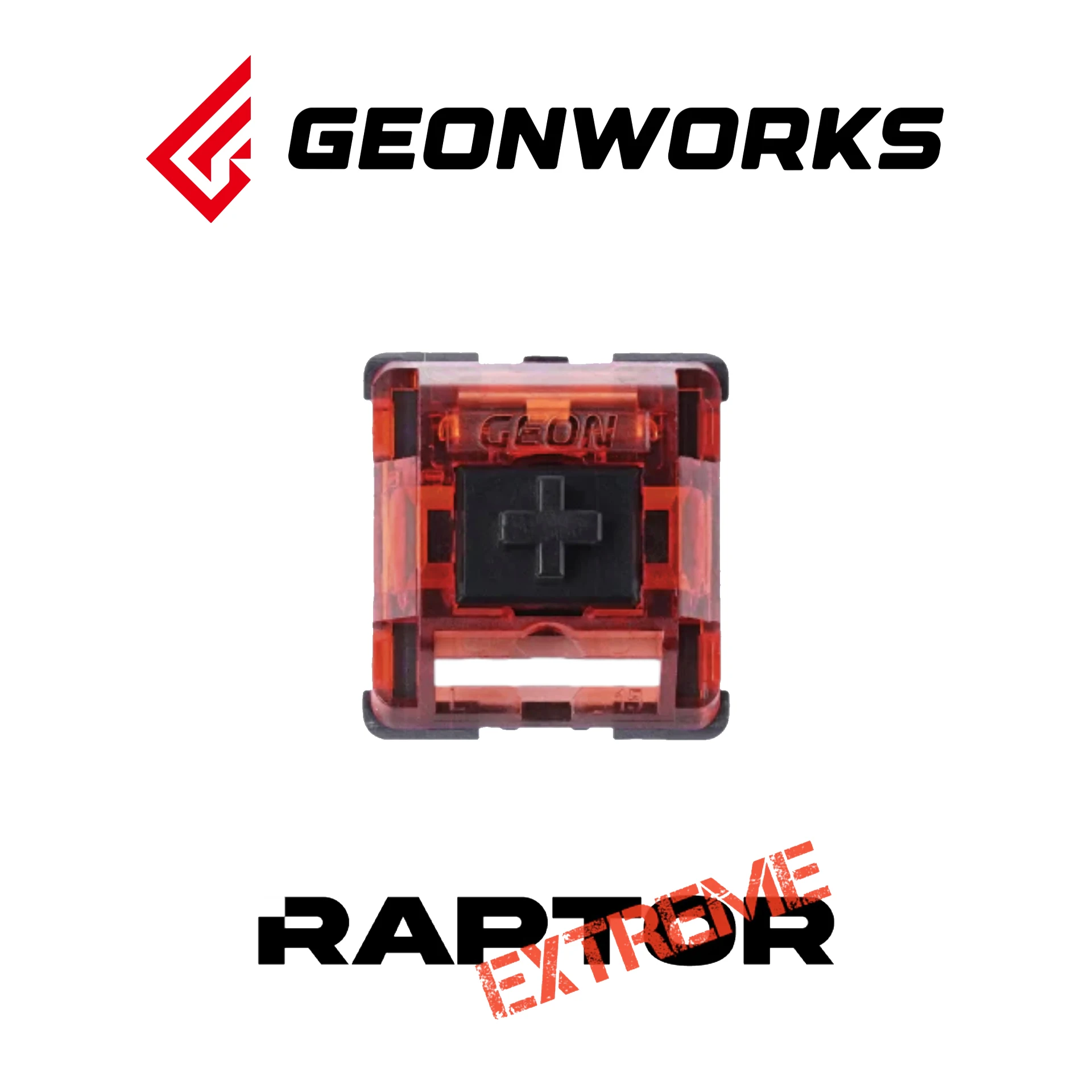 

Geonworks Raptor Mx Extreme Gaming Switch Quick Trigger Axis Switch 45g Raptor Mx Mechanical Linear Switch Accessory Gift