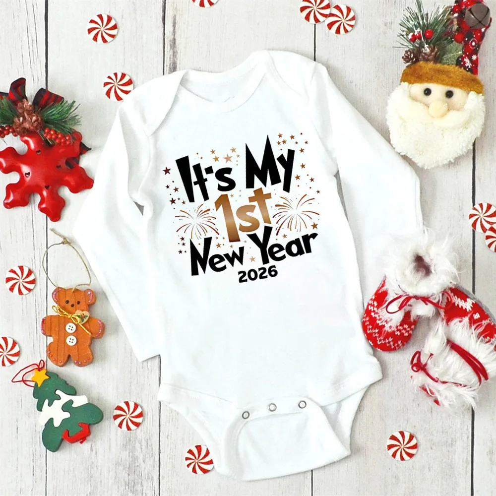 My First New Year 2026 Romper 4