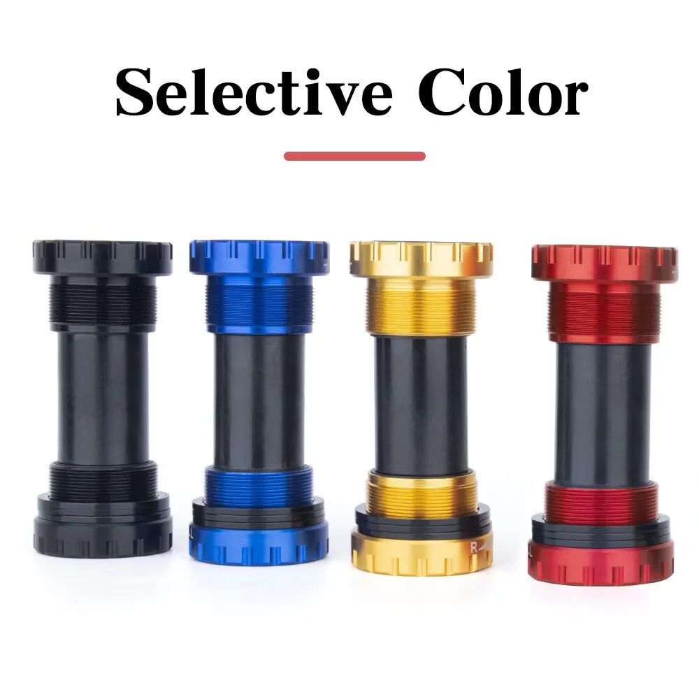Bicycle Bottom Bracket BOLANY BB91 Bicycle Center Shaft Mountainous Road Bike Bottom Sealed Bearing Threaded Center Shaft Bicycle Accessories