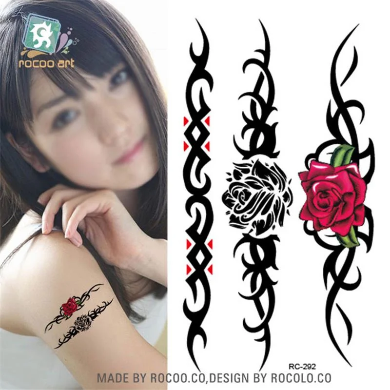 Body Art waterproof temporary tattoos paper for women and Children 3d lovely Fox design small arm tattoo sticker tattoo sticker temporary tattoos
