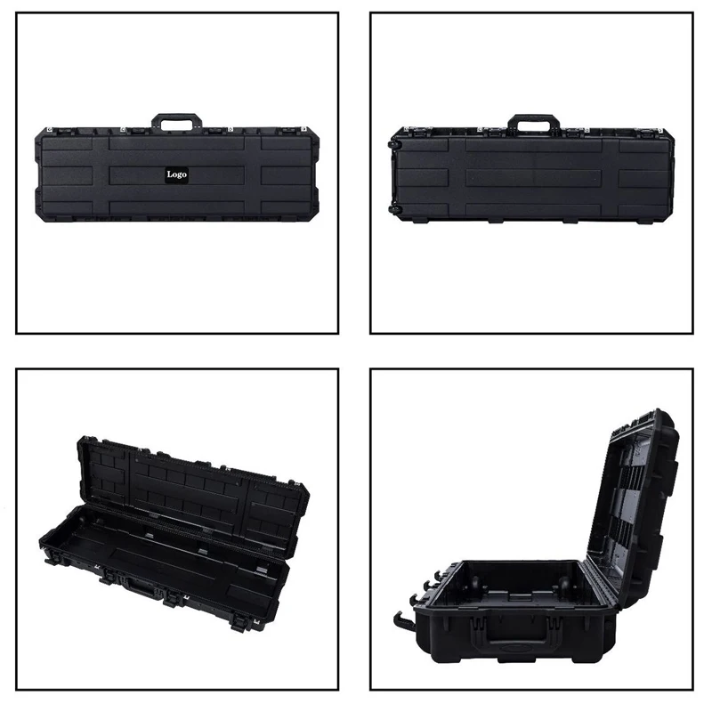 Internal 1120*450*180 mm Portable hard plastic case waterproof with wheels 5