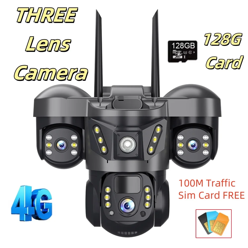 4G Camera 128G Card