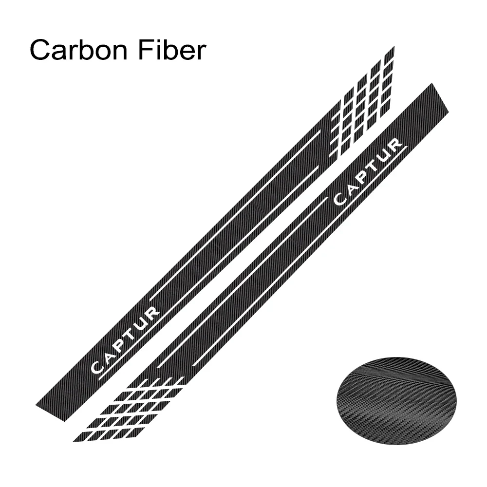 thumbnail image 1 of 2 pegatinas para coche para Renault Captur Kadjar Koleos Racing Sport Styling Auto Side Stripes vinilo decoración calcomanías accesorios tuning, 1 of 5