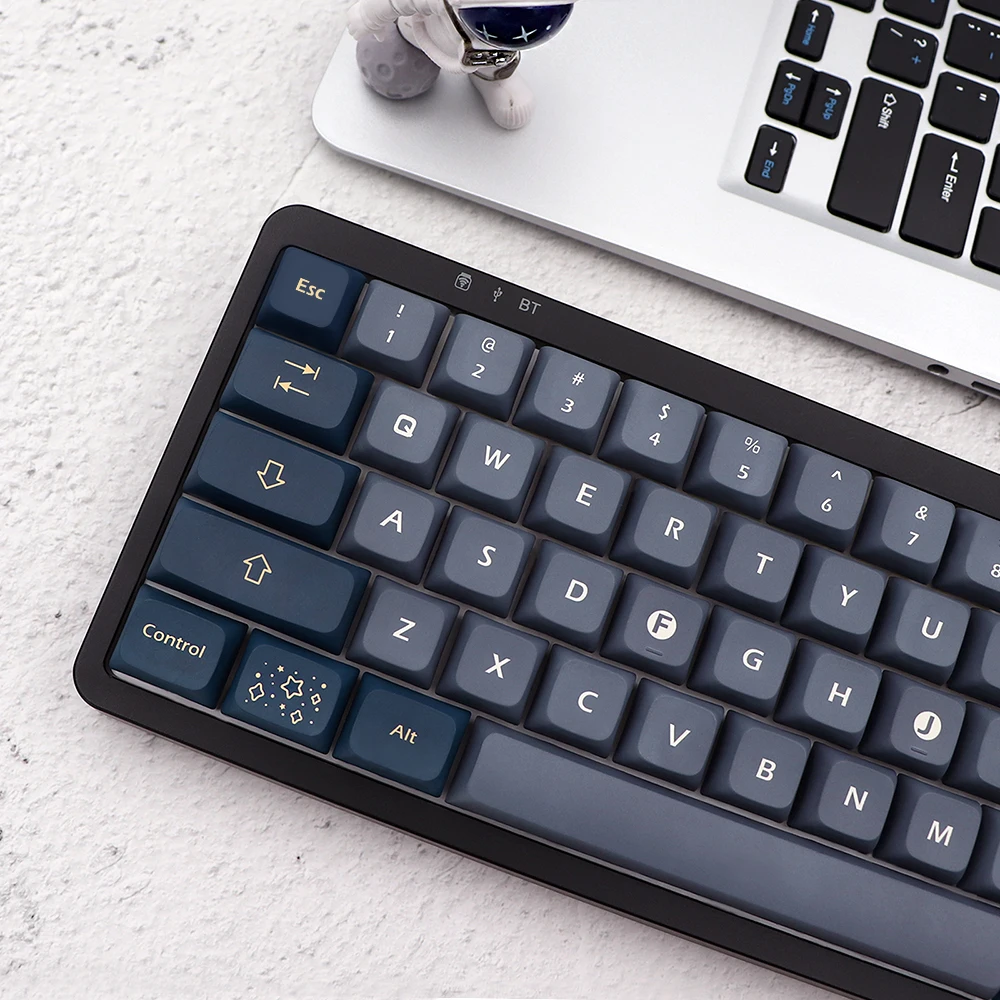 Xda Keycap Stargaze Dye-sub Keycaps para Gk61 Rk61 64 68 84 980 104 Teclado Mecânico Gmk Key Cap 7u 2.25u 2.75u Split Spaceba - Imagem 3