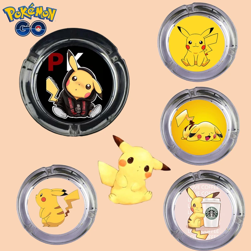 ポケモン ピカチュウ ファッショントレイ クリエイティブな個性 リビングルーム ベッドルーム タバコの付属品 デスクアクセサリー用のポケモンフィギュア Aliexpress