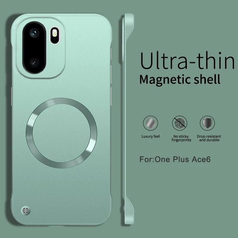 Ultra Thin Metallic Paint Magnetic Case - Frameless Cooling Hard PC Cover