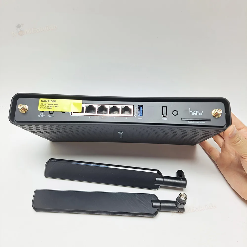 Rbd53ig-5Hacd2hnd Mikrotik 라우터 Hap Ac3 716Mhz CPU 5개의 10/100/1000 Mbps 이더넷 포트