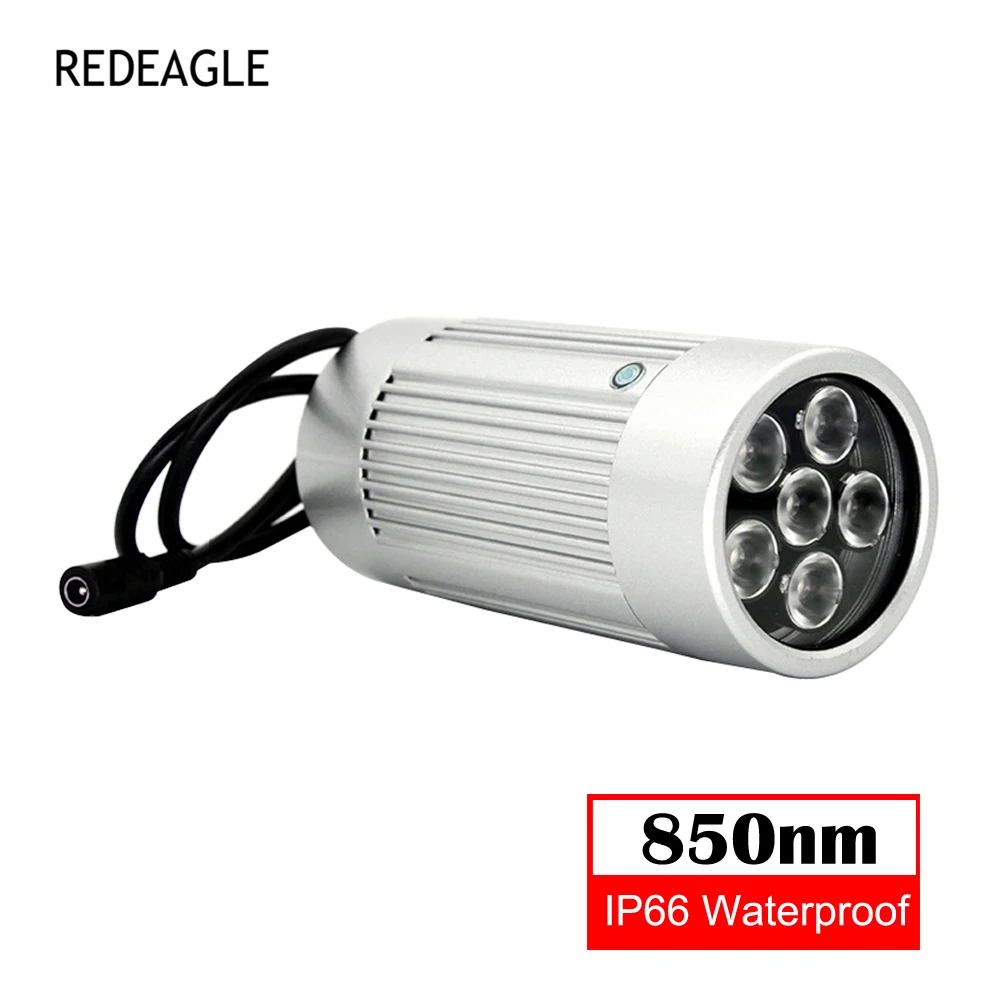 

CCTV LEDS 6pcs Array Led CCTV Fill Light IR illuminator 850nm infrared lamp Outdoor Waterproof Night Vision for CCTV Camera