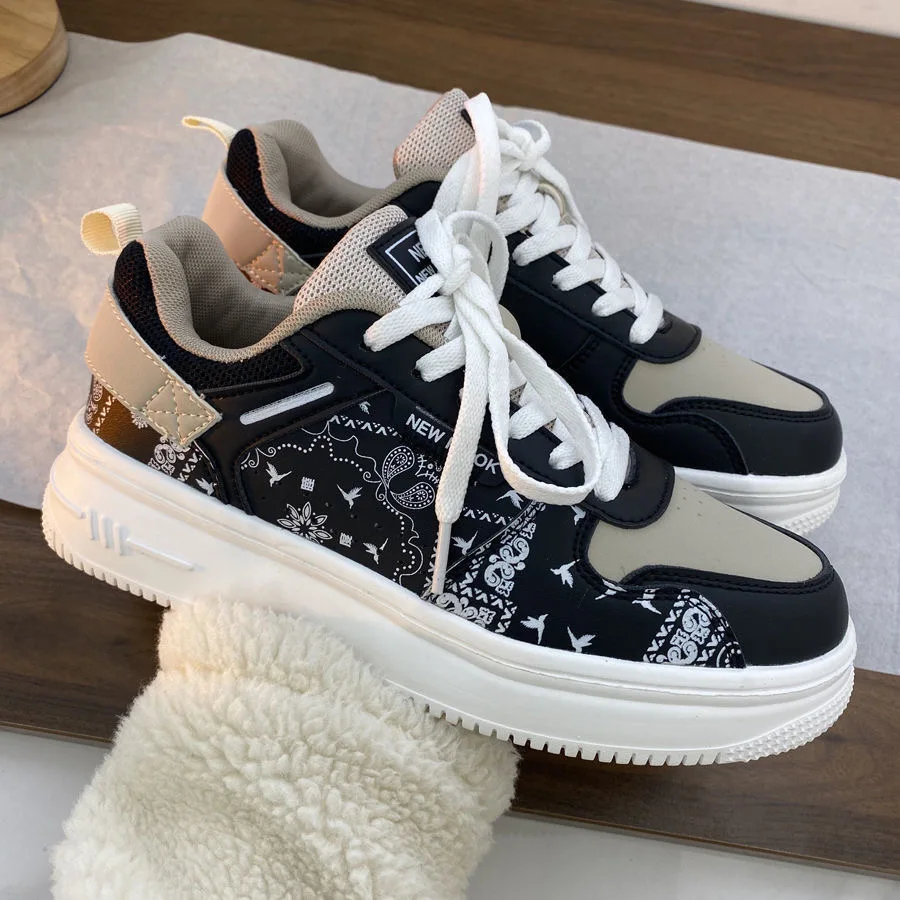 New Women Platform Arched Sneakers Luxury Brand Archlight Height Increasing  Lace-up Mixed Color Woman Running Vulcanize Shoes - Women's Vulcanize Shoes  - AliExpress