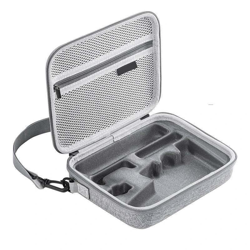 for DJI OM7/OM 7Pro Storage Bag Nylon Handheld Gimbal Portable Crossbody Organizer Camera Accessories Gray