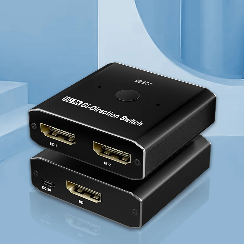 Hoom 4k 8k 60hz Interruptor Hdmi Portas em Saída Splitter de Vídeo para pc Portátil Xbox Ps3 tv Box para Monitor tv Projetor Adaptador - Imagem 3