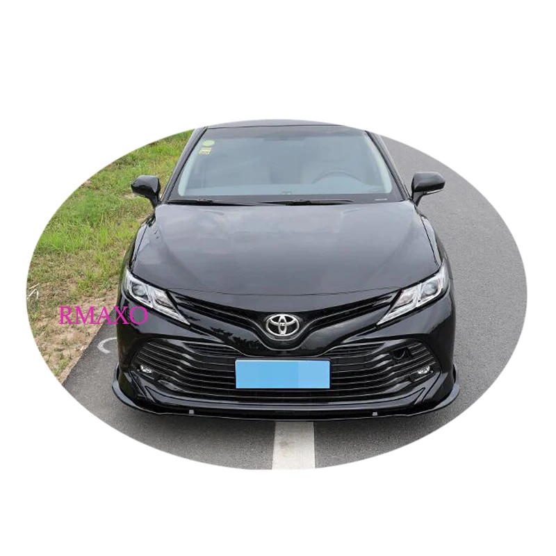 

For Camry ABS Rear Bumper Diffuser Protector For 2018-2019 Toyota Camry Body kit bumper rear Front shovel lip rear spoiler