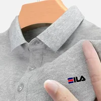Nouveau polo pour homme d'été avec col rabattable, tendance, pour la pêche en plein air, décontracté et respirant, haut à manches courtes pour homme 6