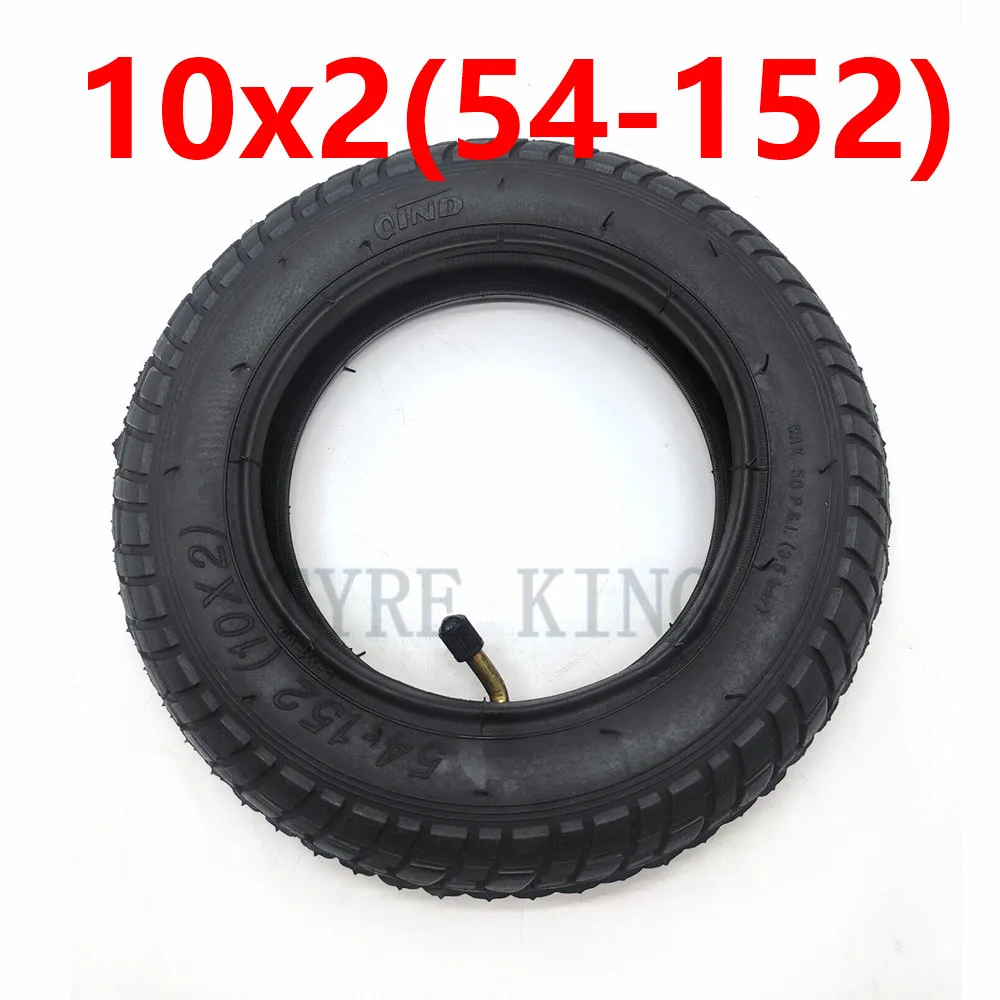 Durable 10x2 Tire and Tube Set for Scooters, Prams, Strollers, and Kids Bikes