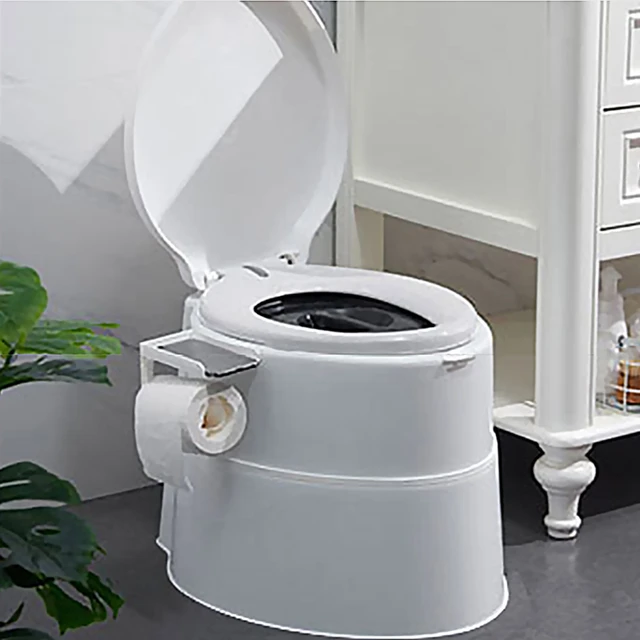 Toilettes portables de Camping en plein air, charge de 250kg, adultes et  enfants, Mobile pour domicile, hôpital, voyage, bateau, couverture de  balles - AliExpress