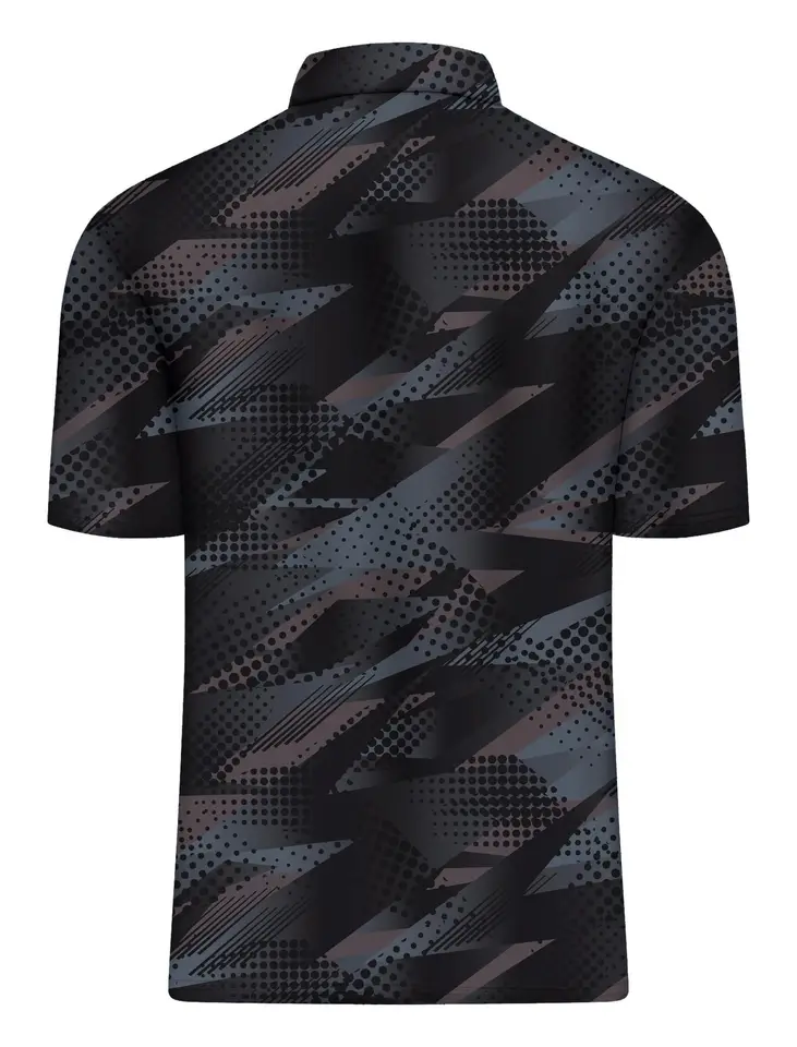 Men's Breathable Golf Polo Shirt for Sports