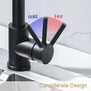 Kitchen Faucets Commercial Solid Brass Single Handle Single Lever Pull Down Sprayer Spring Kitchen Sink Faucet Nickel / Black brass kitchen sink