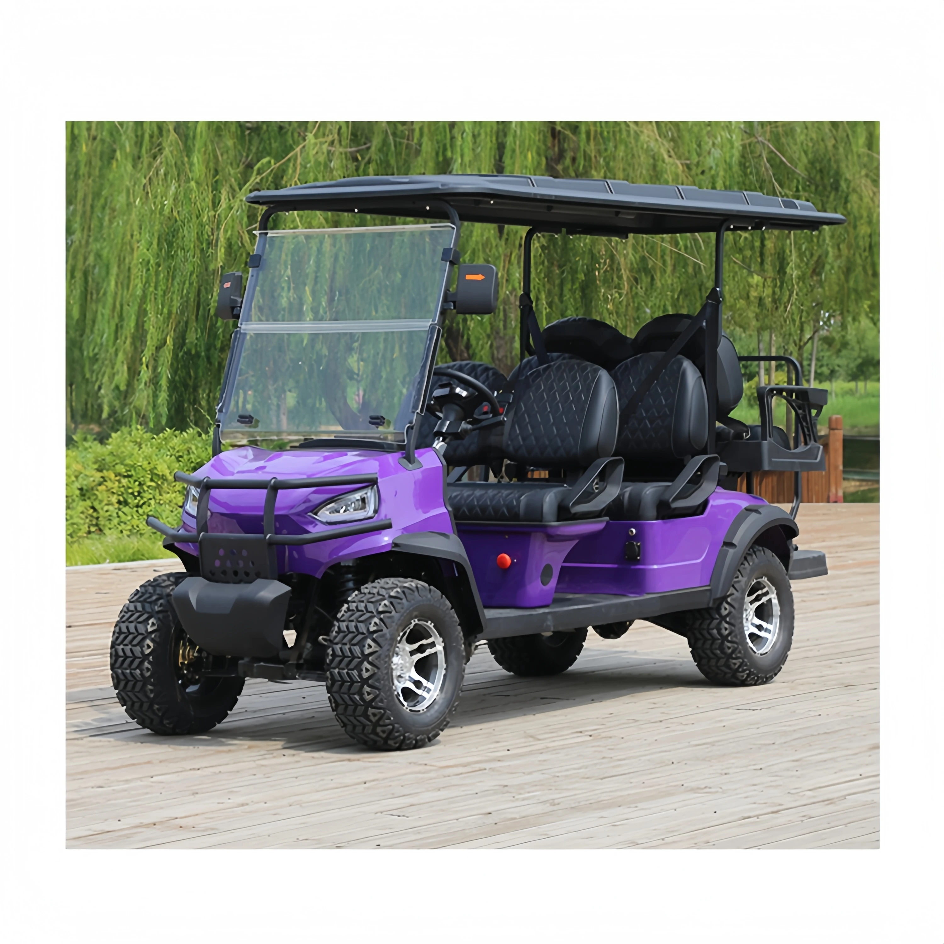 Electric Golf Cart Electric Vehicles Battery Powered Golf Carts 6 Seat Best Price
